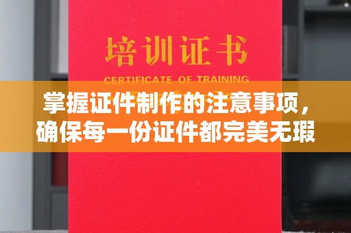 莱阳掌握证件制作的注意事项，确保每一份证件都完美无瑕