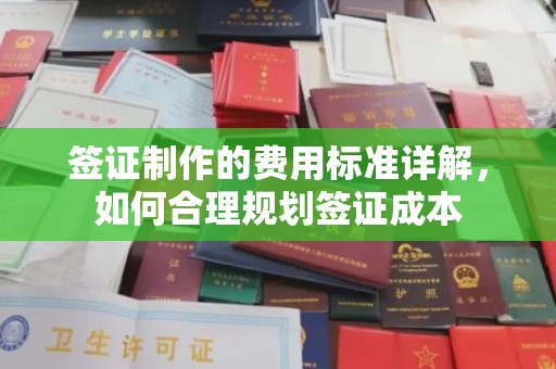 莱阳签证制作的费用标准详解，如何合理规划签证成本